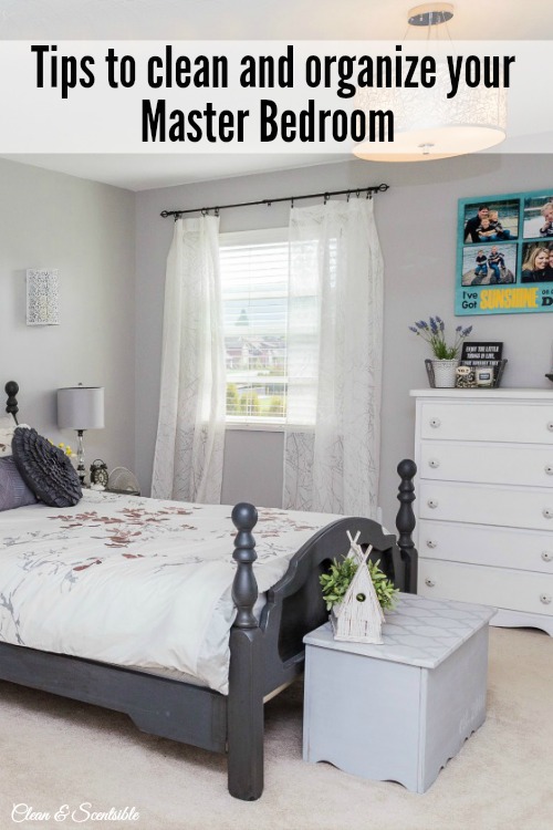 bedroom master organize clean organized cleanandscentsible everything furniture bed scentsible organizing printables