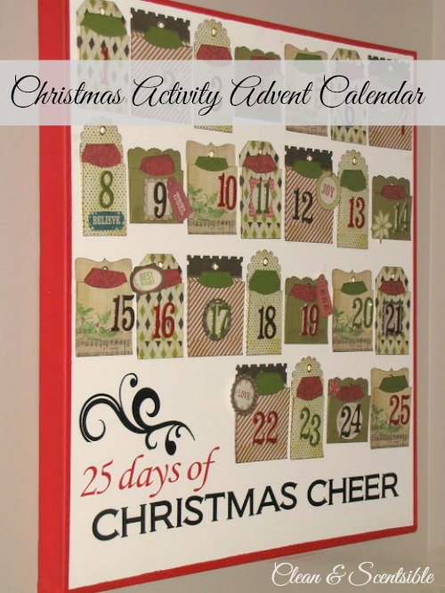 Cute Christmas Activity Advent Calendar!