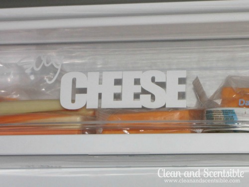 Lots of tips and tricks to help you organize the fridge and freezer!