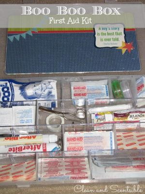 Boo Boo Box {First Aid Kit}