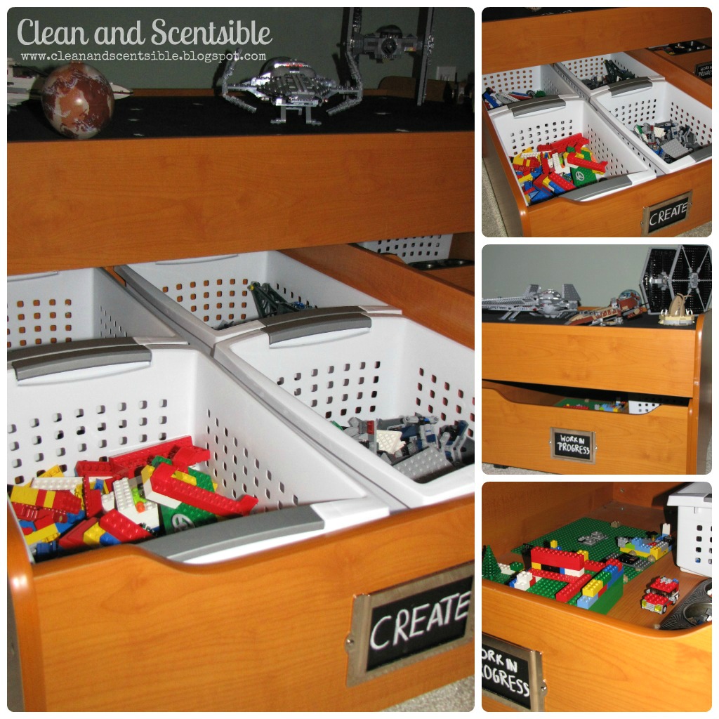 lego storage - clean and scentsible