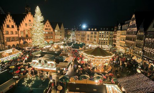 Christmas market.
