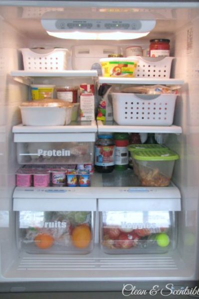Top Organization Projects of 2012: How to organize your fridge.