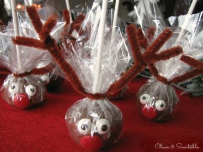 Quick and easy reindeer pops!