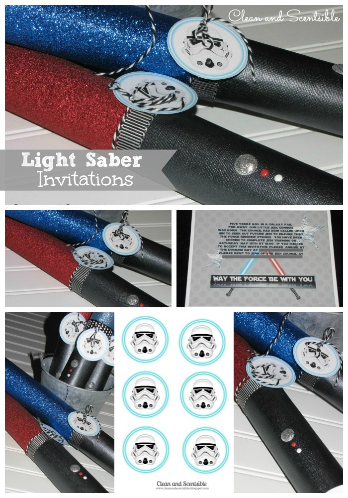 Jedi Water Bottle Covers: an easy Star Wars themed party idea!