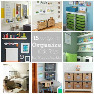 The Household Organization Diet - 15 Ways to Organize Kids' Rooms