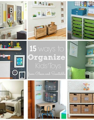 The Household Organization Diet - 15 Ways to Organize Kids' Rooms