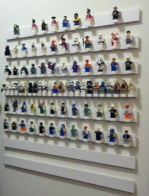 Lego Minifigures Storage Clean And, Good Lego Display Shelves Ideas