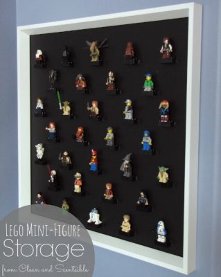 Awesome Lego Mini Figure storage ideas.