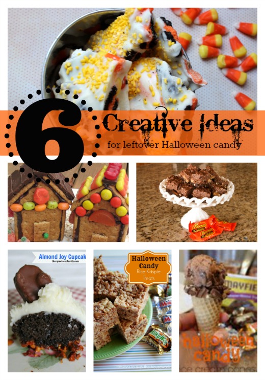 Great ideas to use up that left over Halloween candy!