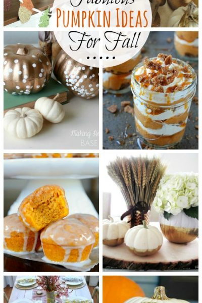 Lots of great pumpkin ideas for fall! // cleanandscentsible.com