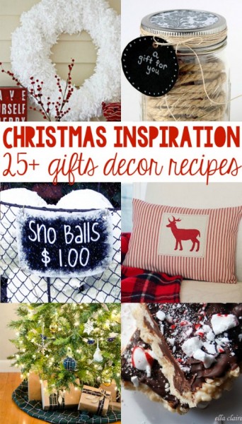 Lots of inspiration for Christmas gifts, decor and recipes!