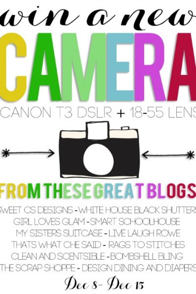 Win a Canon T3 DSLR Camera!