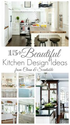 Lots of beautiful kitchen designs and decorating ideas!