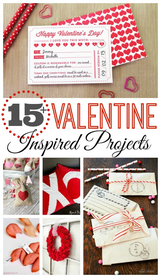 Beautiful Valentine's Day inspired projects.
