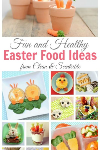 Tons of fun and healthy Easter food ideas. Great break from all of that sugar!