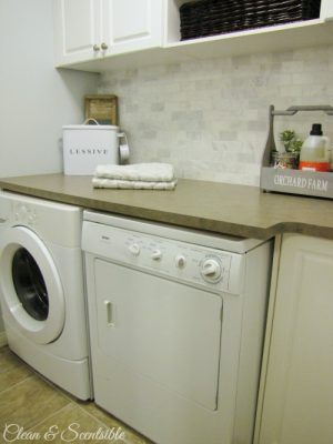 Laundry Room Organization - Clean and Scentsible