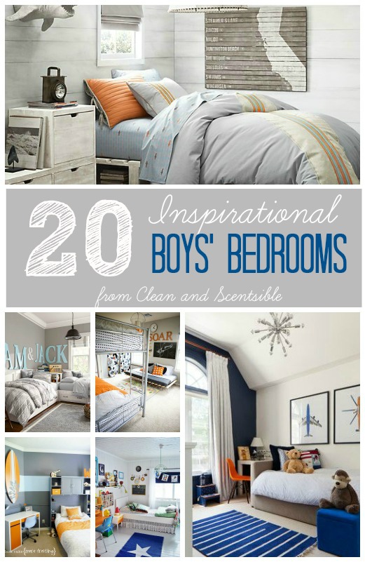 20 Inspirational Boys Bedrooms - Great collection of fabulous boys' bedrooms!