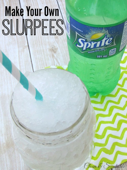 These DIY Slurpees are so fun! Great science experiment to do with the kids!