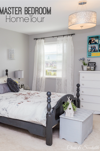 Calm and relaxing master bedroom.