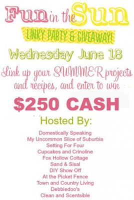 Summer link party and a chance to win $250 CASH!!