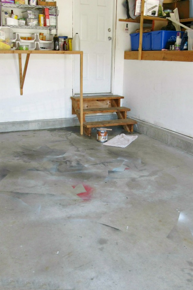 How To Paint A Garage Floor Clean And, Best Color To Paint Concrete Garage Floor