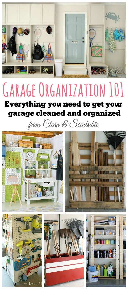 Great ideas for organizing your garage!