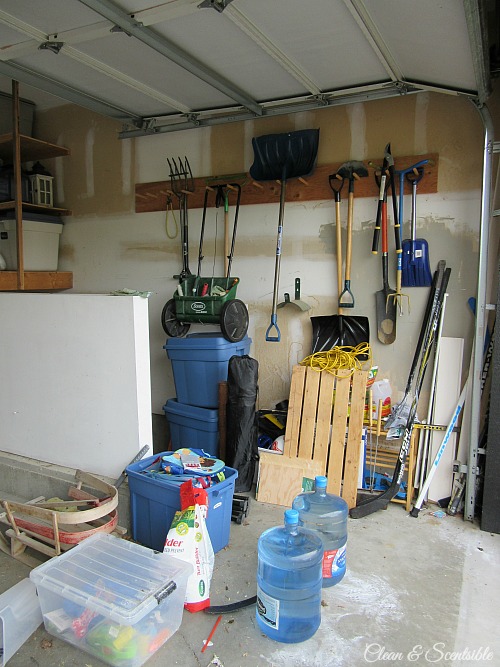 Garage Makeover before photos. You won't believe the after!