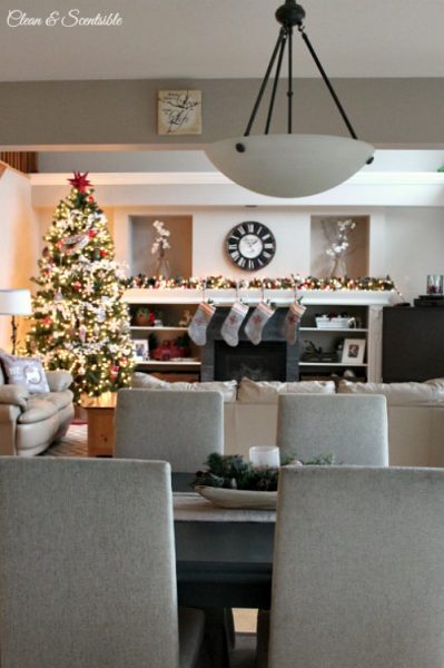 Christmas Home Tour - Clean and Scentsible