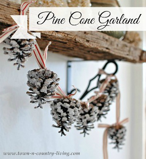 Pine Cone Garland