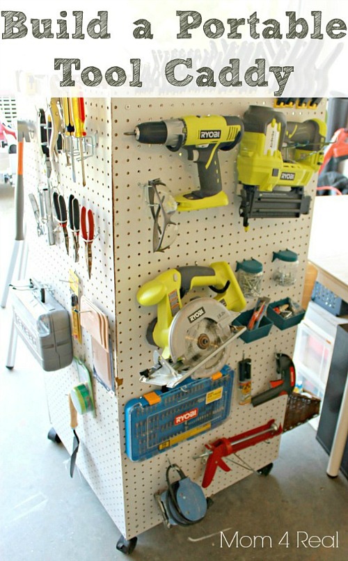 Great ideas to organize with pegboard!  // cleanandscentsible.com