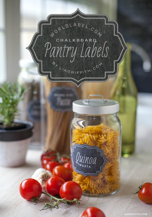 Beautiful ideas for creating an organized pantry space! // cleanandscentsible.com