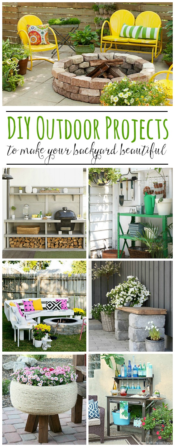 Awesome DIY outdoor projects! // cleanandscentsible.com