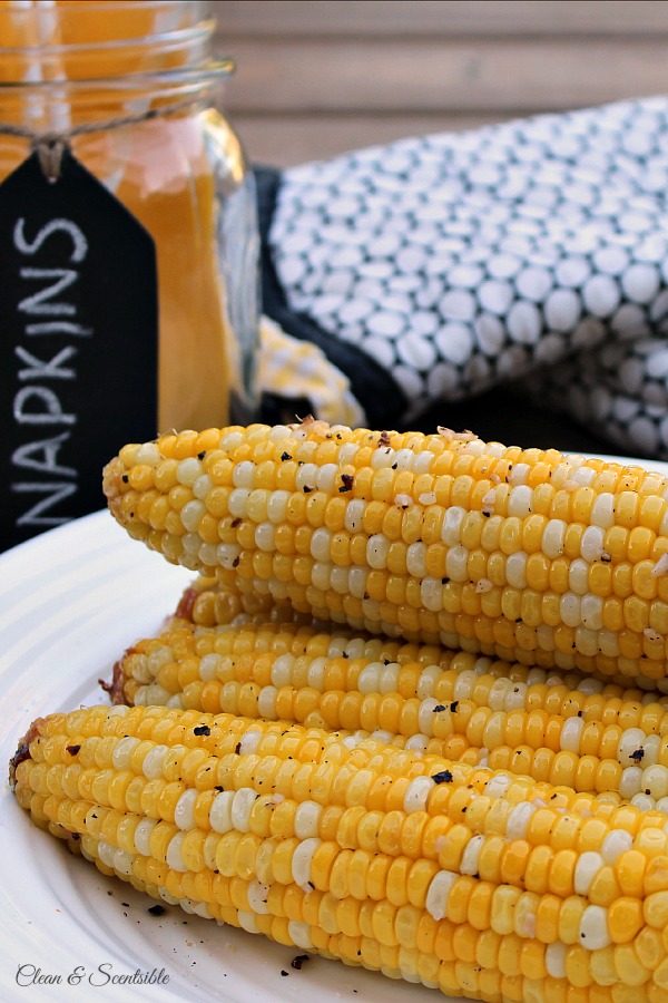 Delicious garlic butter BBQ corn on the cob. A must have for summer BBQs!