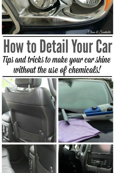 Great tips on how to clean your car! I totally need to do this!!