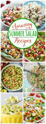 Amazing collection of summer salad recipes. I could eat these all summer long!