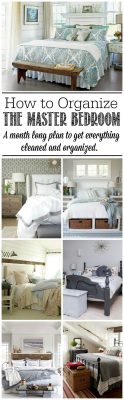 How to Organize the Master Bedroom - Clean and Scentsible
