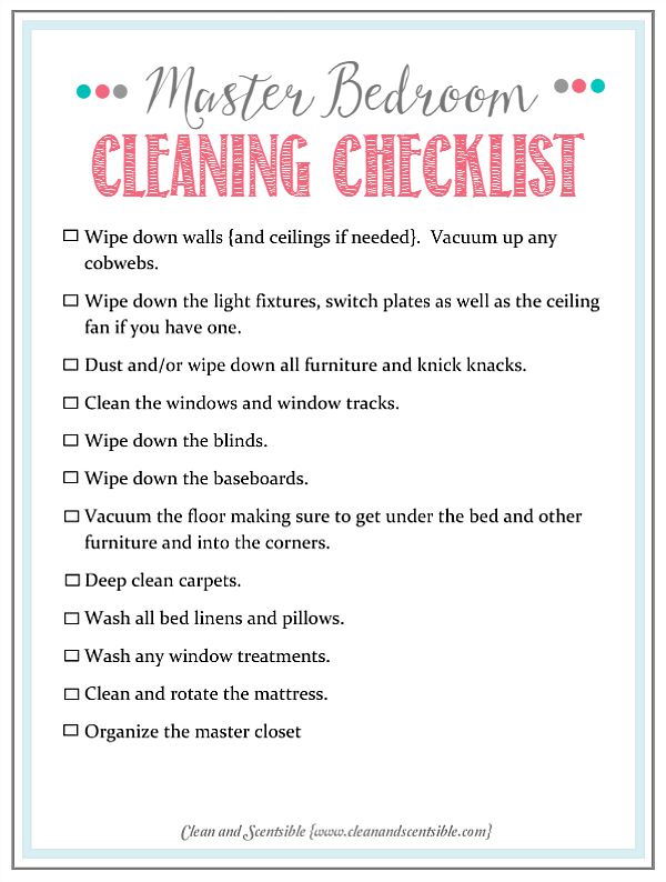 Fall is the perfect time to deep clean your bedroom and get it cozied up for fall. Free printable checklist and lots of tips included!