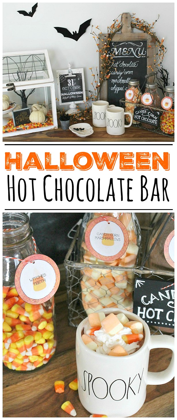 Halloween Hot Chocolate Bar - Clean and Scentsible