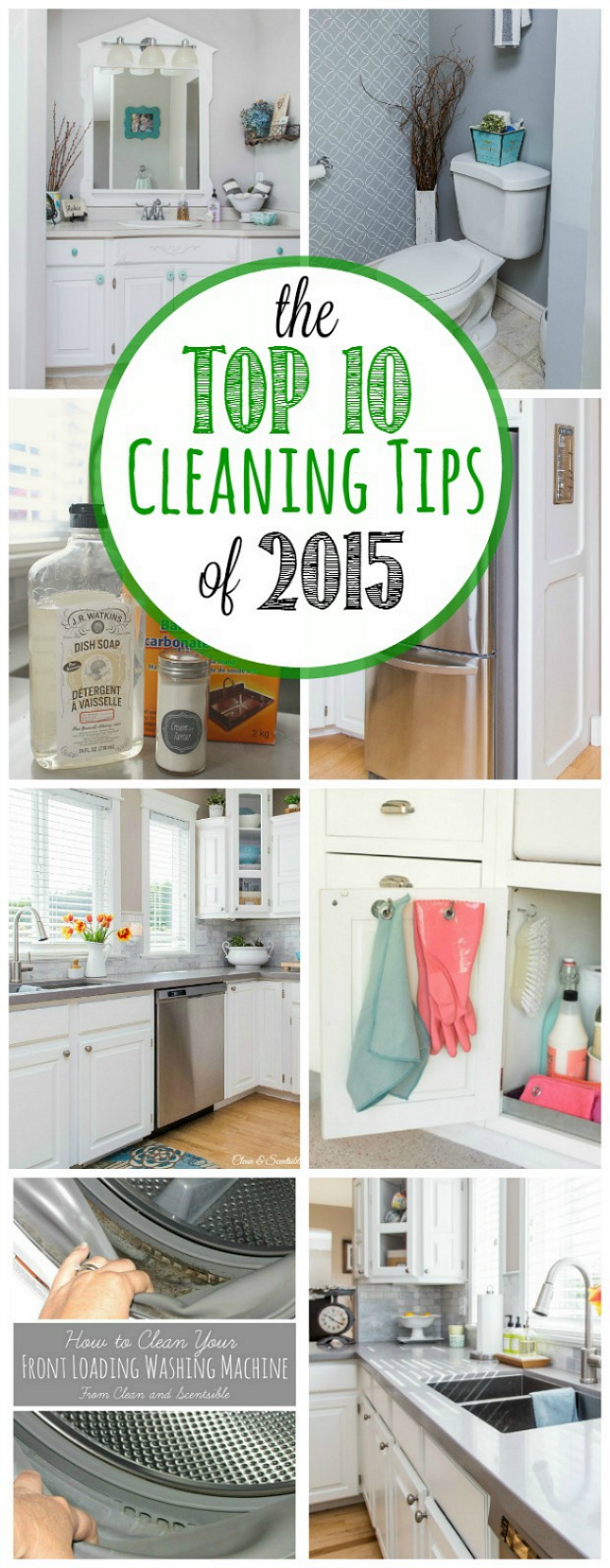 Awesome cleaning tips for every room in your home. A must read!