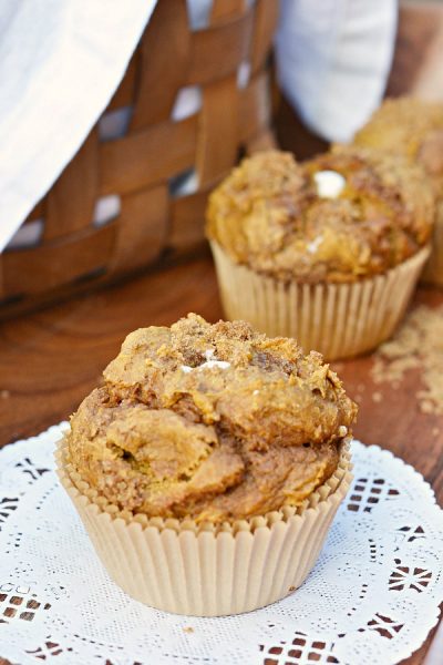 Pumpkin and cream cheese muffins. Try this simple recipe for the moist and delicious muffins that make the perfect fall treat!