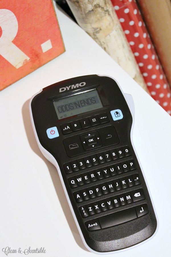 This DYMO Label Manager is perfect for labeling and getting your house organized!