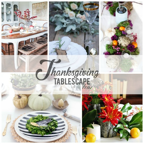Beautiful Thanksgiving tablescape ideas.