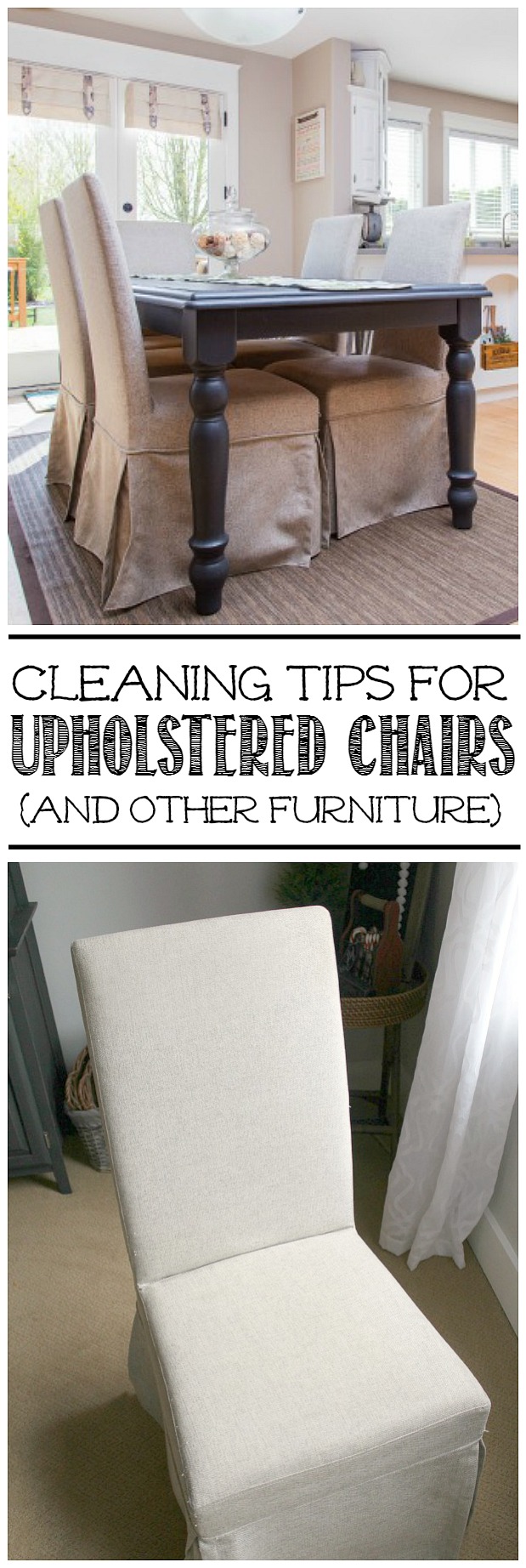 How To Clean Upholstered Chairs, How To Deep Clean Fabric Dining Chairs
