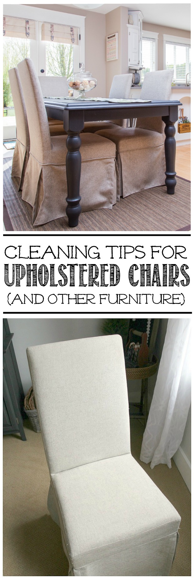 How To Clean Upholstered Chairs, How To Clean Fabric On Dining Room Chairs