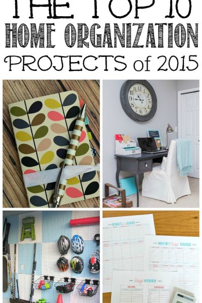 Awesome {and do-able!} organization ideas to get your home decluttered and organized as well as tips to help you get more things done!
