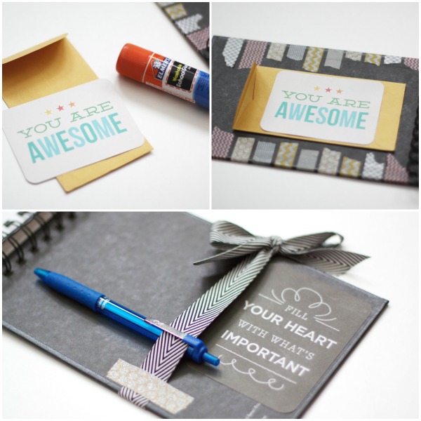 Easy Washi Tape Journal