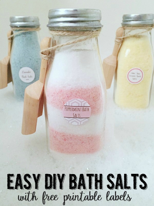 Diy Bath Salts Clean And Scentsible - How To Make Diy Bath Salts At Home
