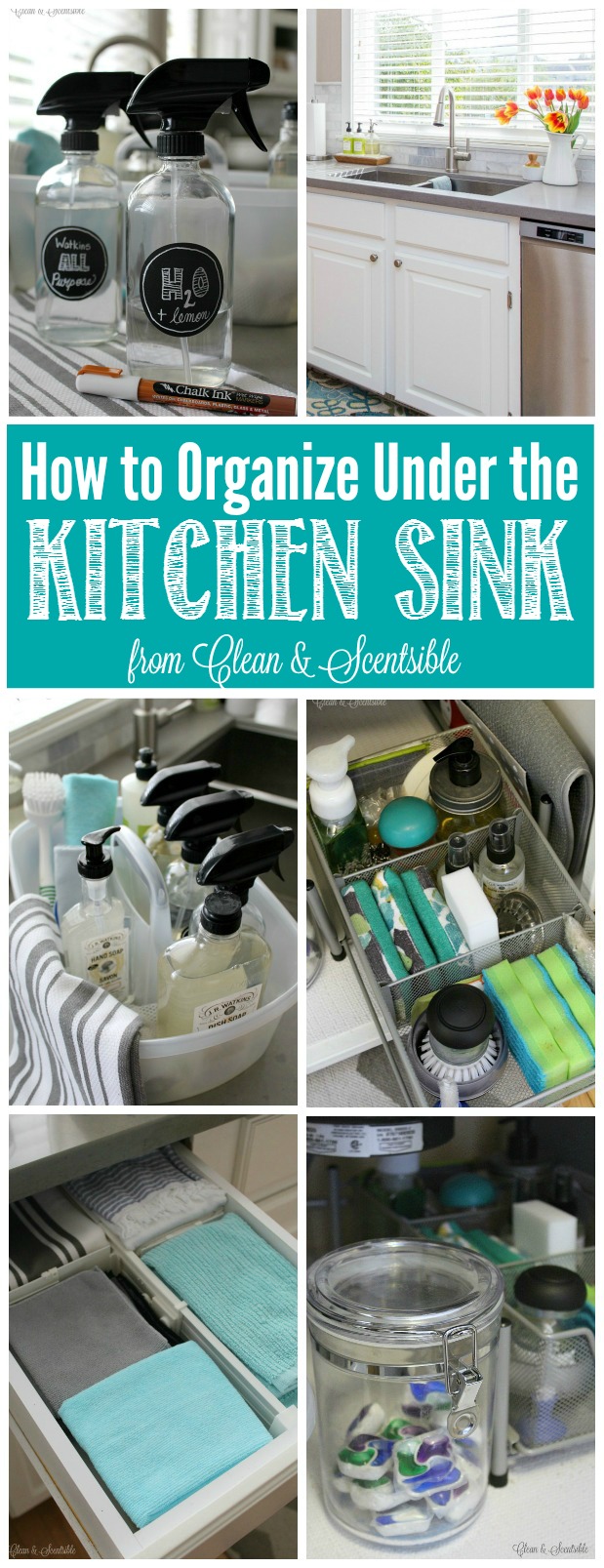 Under Sink Organization Ideas Clean And Scentsible