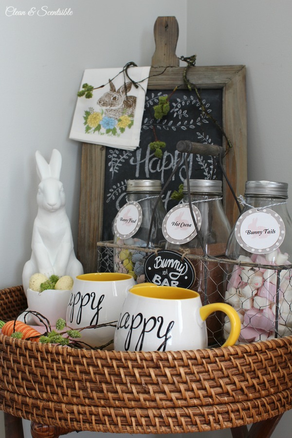 Beautiful Easter decor and spring decorating ideas.